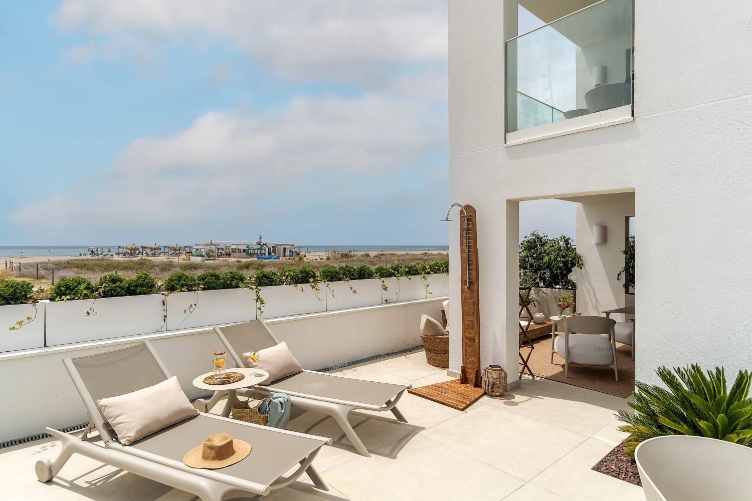 Apartamentos Azul Castelldefels Exterior foto
